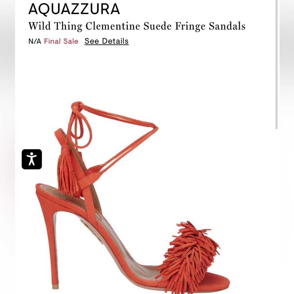 Aquazurra Wild Thing Sandal